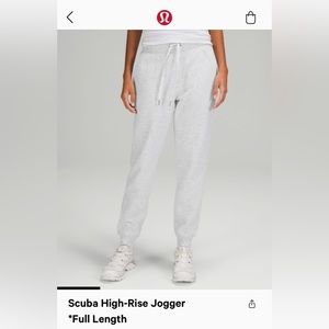 Scuba High-Rise Jogger, FULL LENGTH, size 8